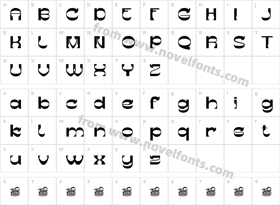 GesegoCharacter Map