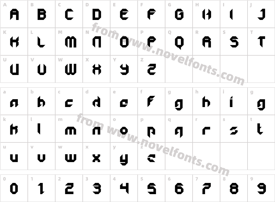 GetaRobo-ClosedCharacter Map