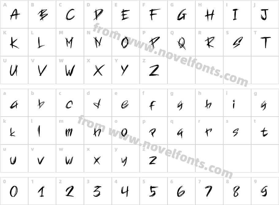 GhostCharacter Map