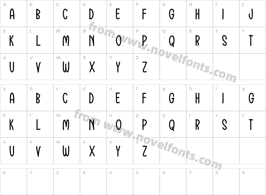 Gladsome MorningCharacter Map