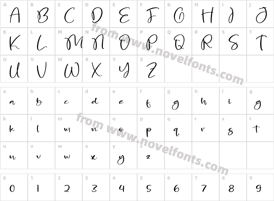 Goall ShmidtownCharacter Map