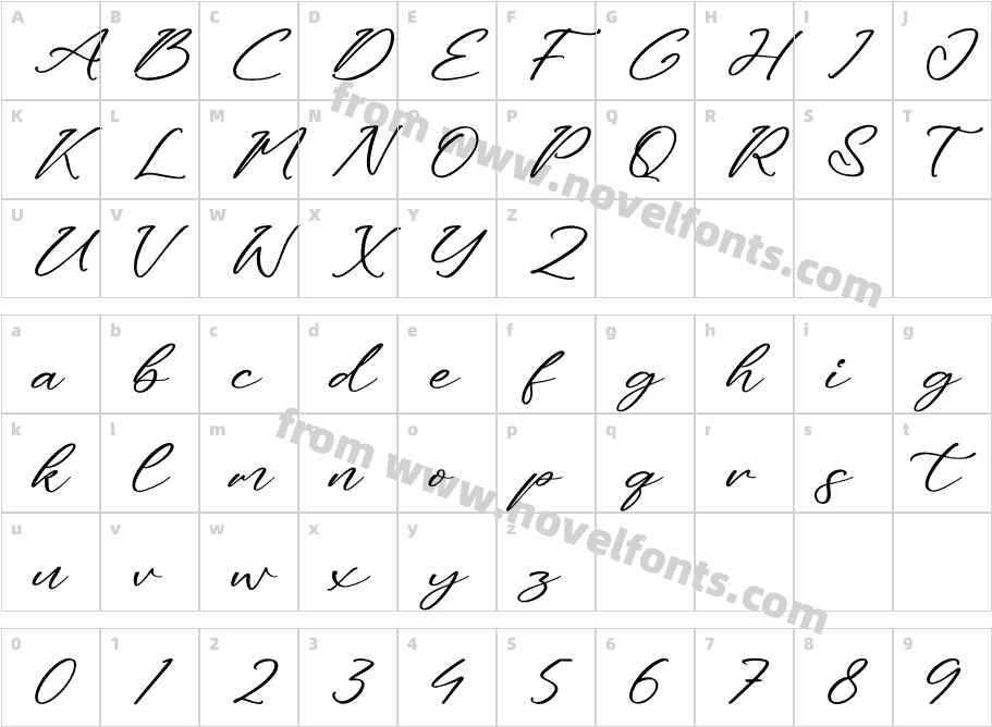 GomaldiyeCharacter Map