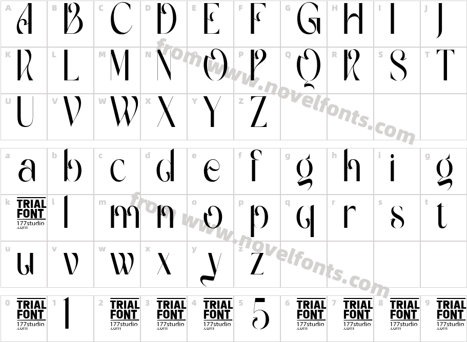 Gradually Reduced DemoCharacter Map