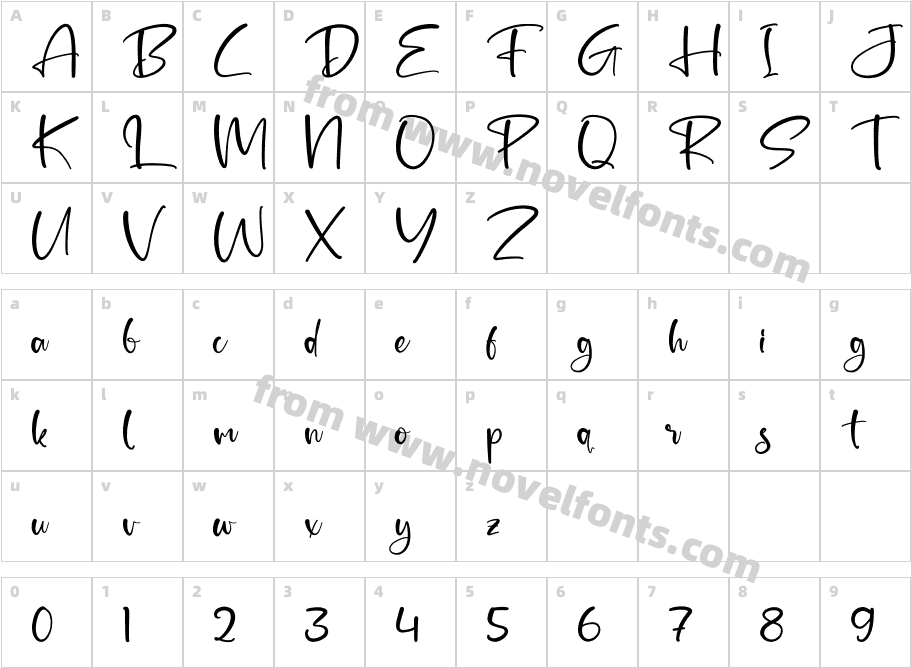 Grand PantturaCharacter Map