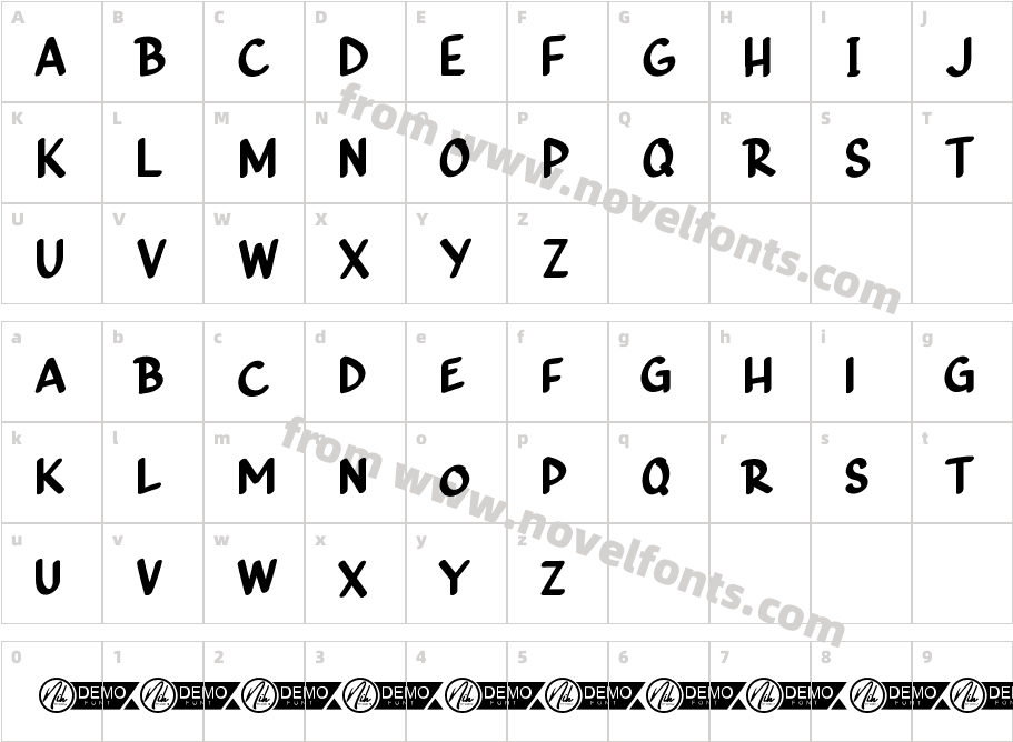 GreatChoiceDemoRegularCharacter Map