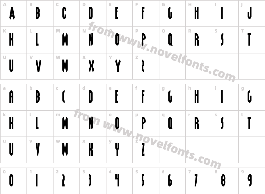 Grendel'sMotherCharacter Map