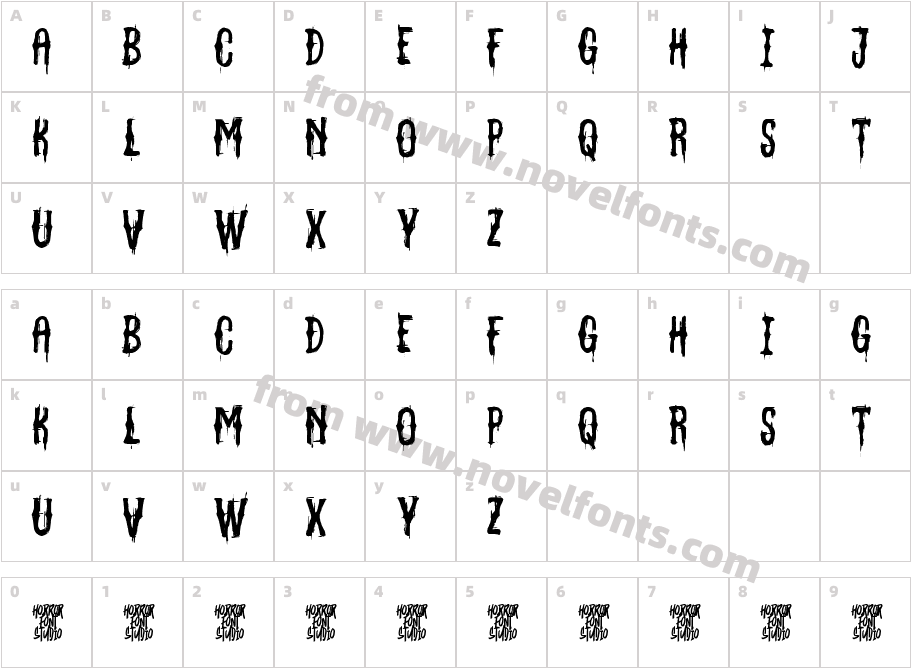 Gurne GraveCharacter Map