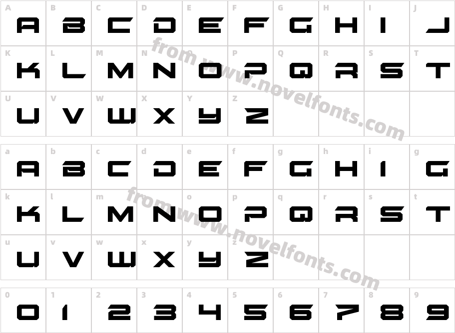 GypsyKillerCharacter Map