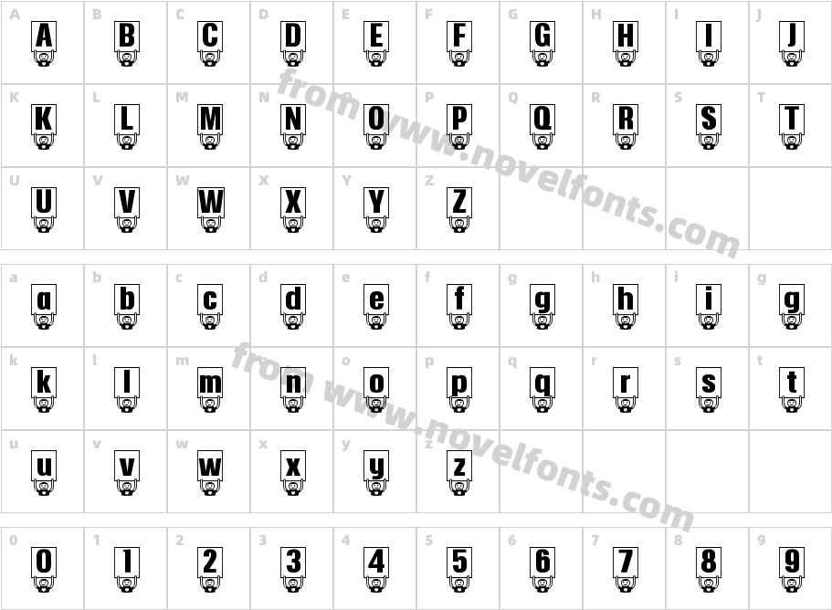 HEYGUYSCharacter Map