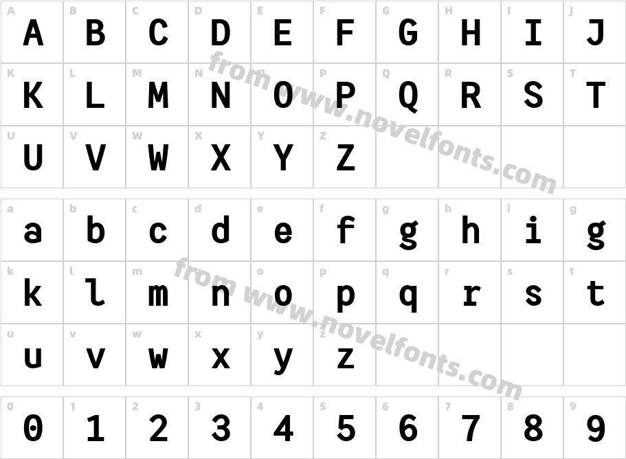 HFMonorita BlackCharacter Map