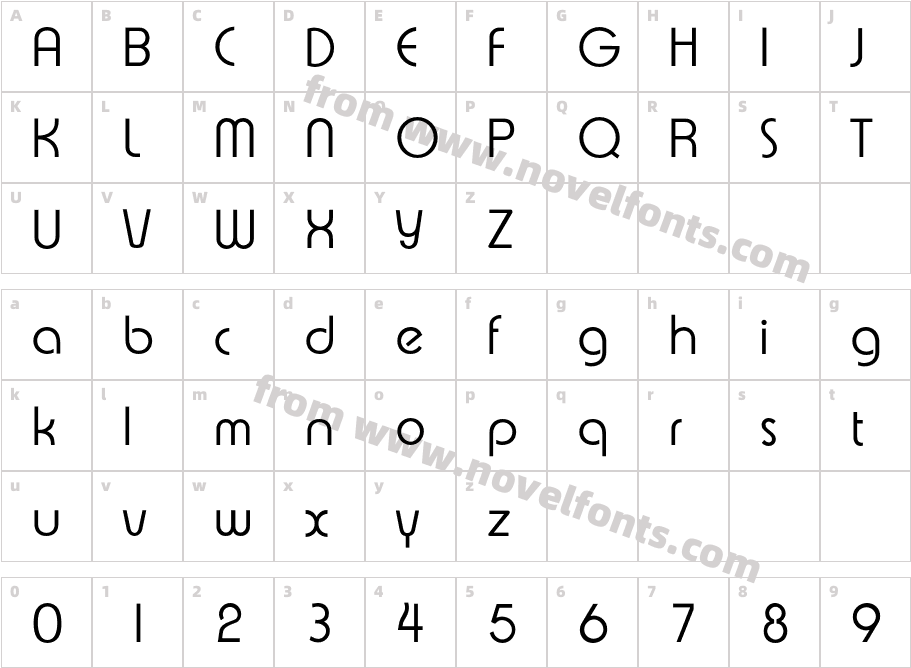 Expressa-LightCharacter Map