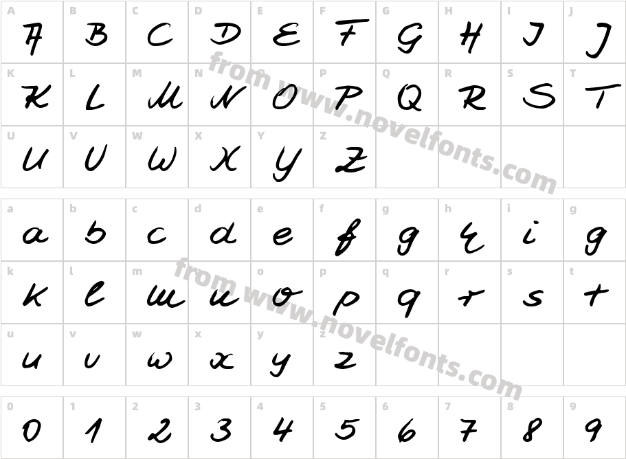 HW Jesco7 DBCharacter Map