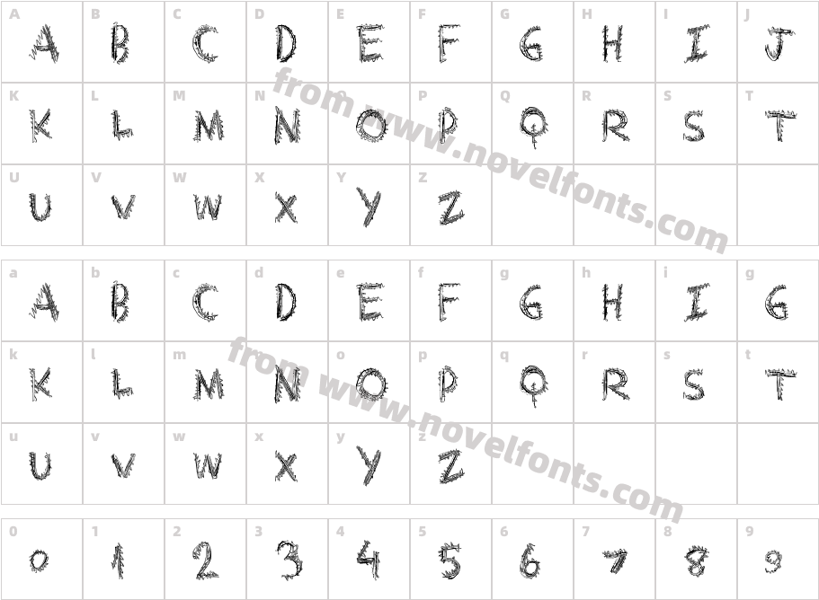 ExtraStringCharacter Map