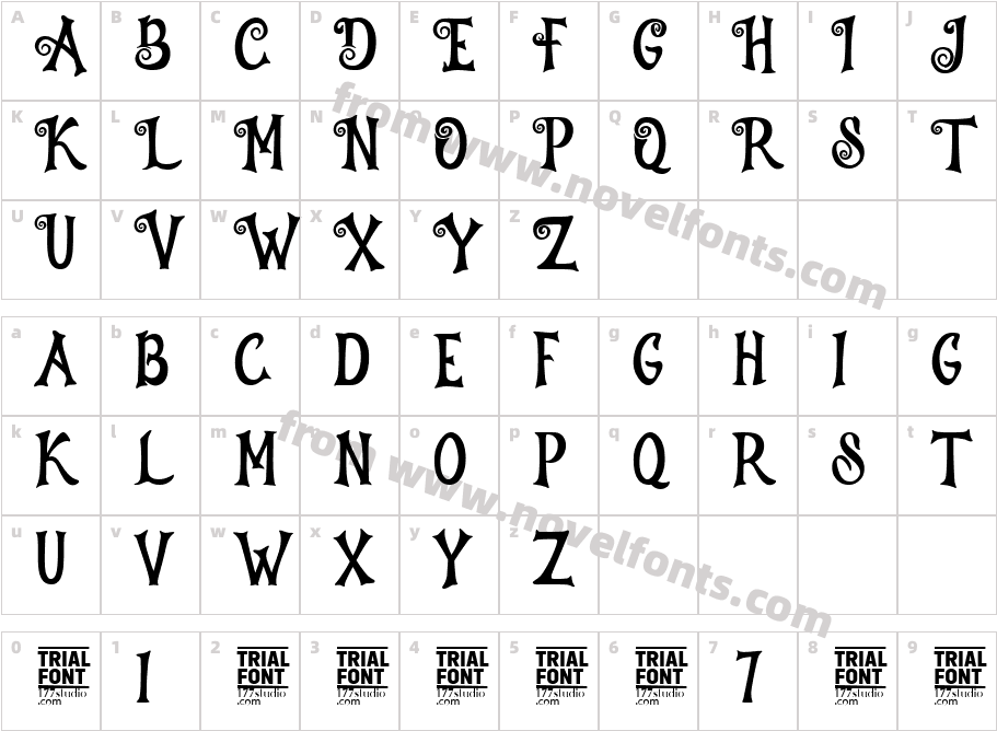 Halloween Emotions Demo RegularCharacter Map