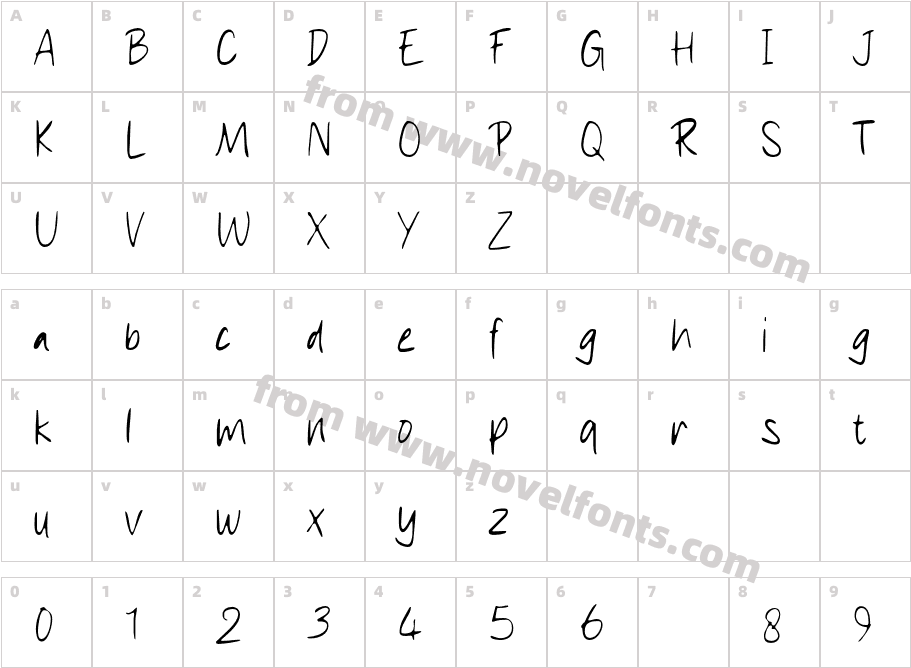 Hand SmothCharacter Map