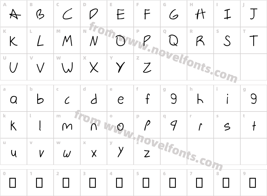 Handwritten_Serial_KillerCharacter Map