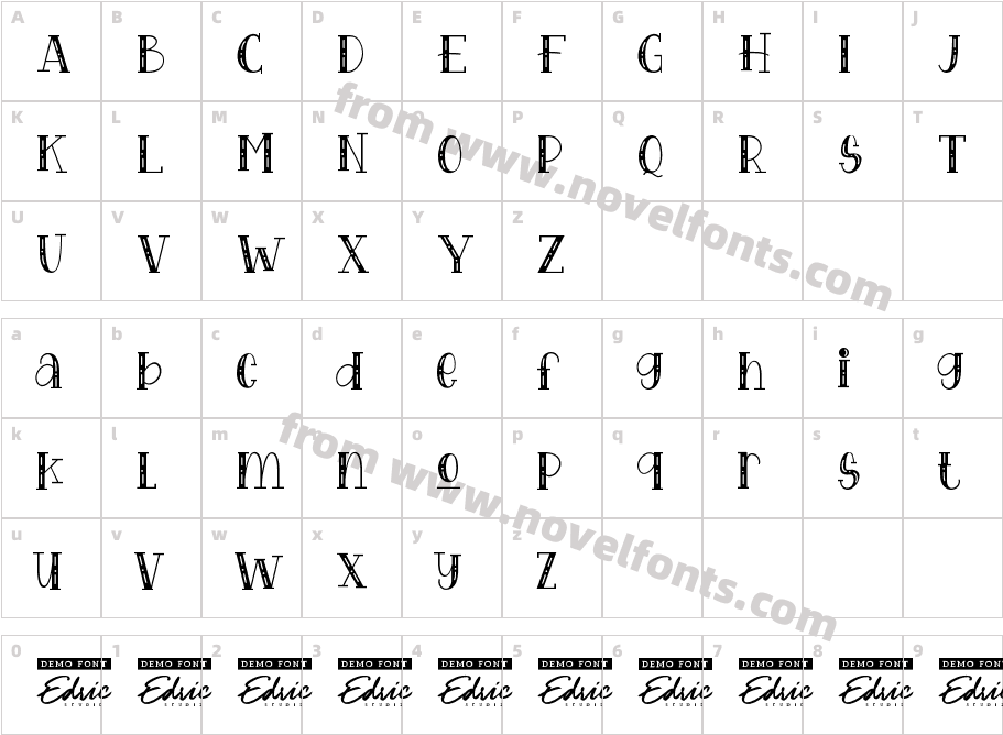 Happy Rhino Demo InlineCharacter Map