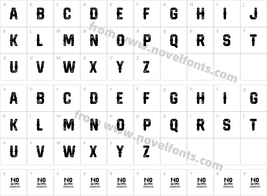 HardcorehipstaRough-p7aorCharacter Map