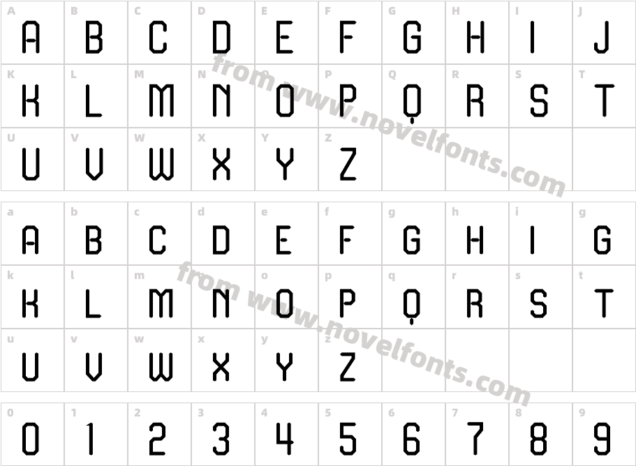 HargenCharacter Map