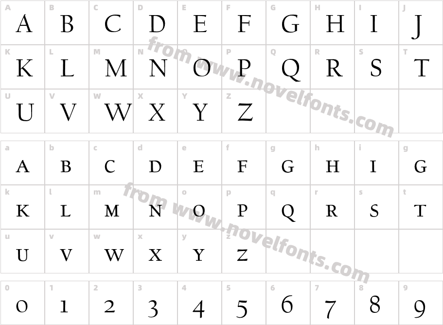 FBCalifornian-ExpertCharacter Map