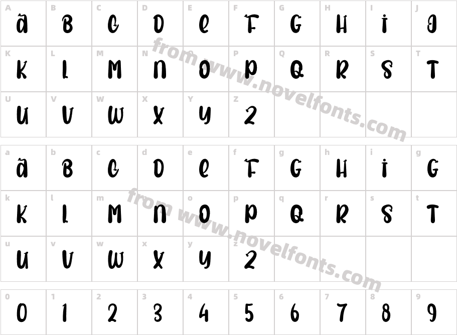 HelloWinterRegularCharacter Map