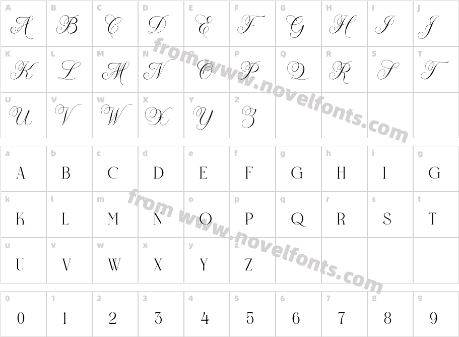 Heralen AntelikCharacter Map