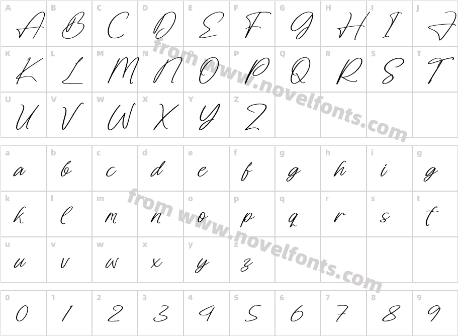 Herllothy ShorthemCharacter Map