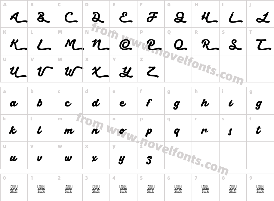 Heroik - Personal UseCharacter Map