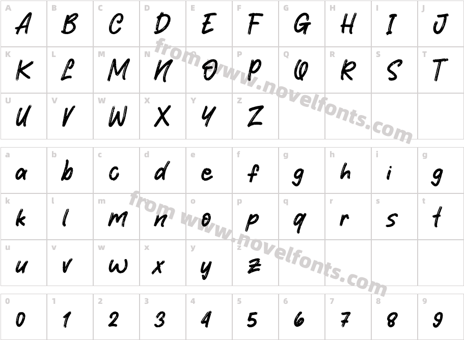 Hey MarchCharacter Map