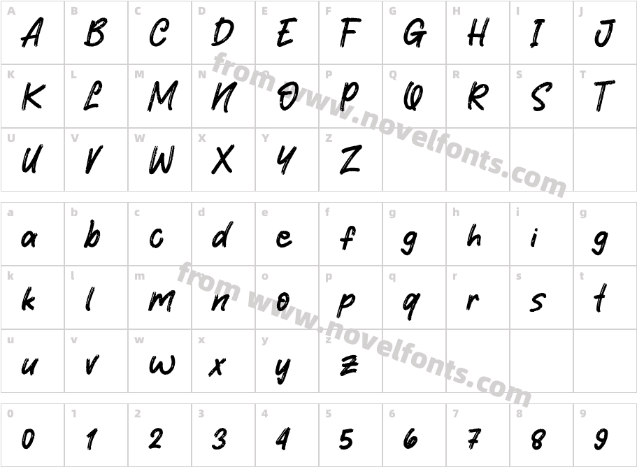 Hey MarchCharacter Map