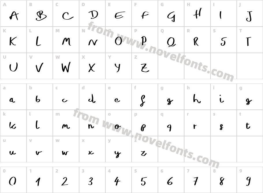 HiltonCharacter Map