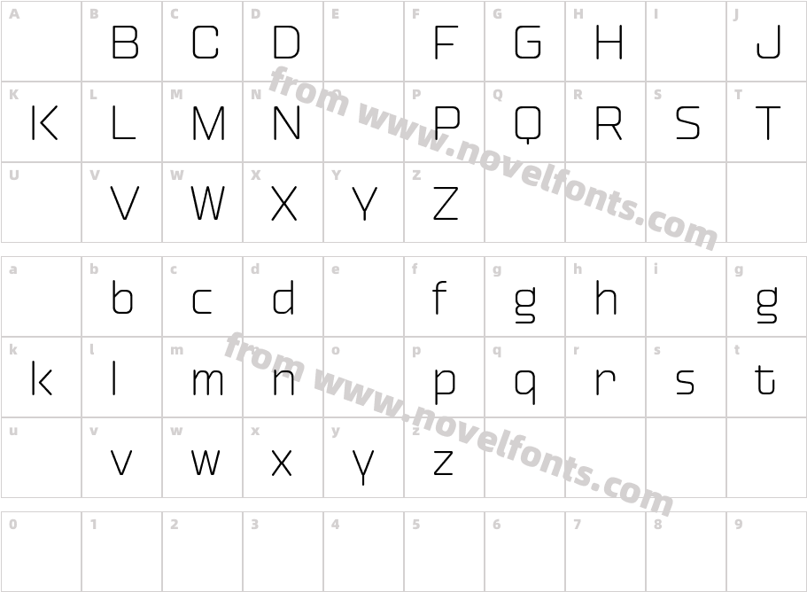 Hinnual DEMO ExtraLightCharacter Map