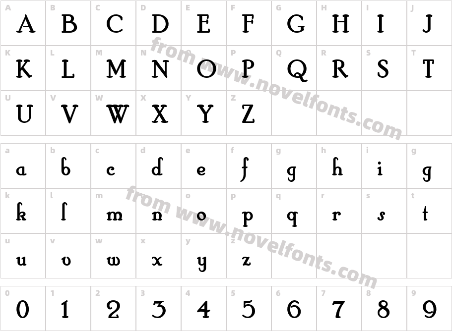 HobbyHorseNFCharacter Map