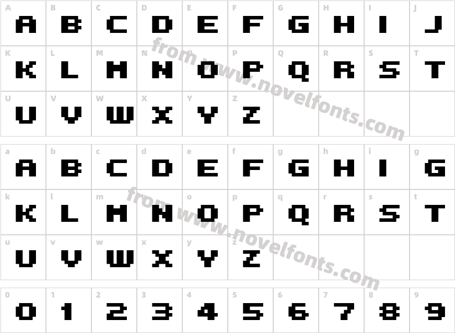 FFF IntelligentCharacter Map