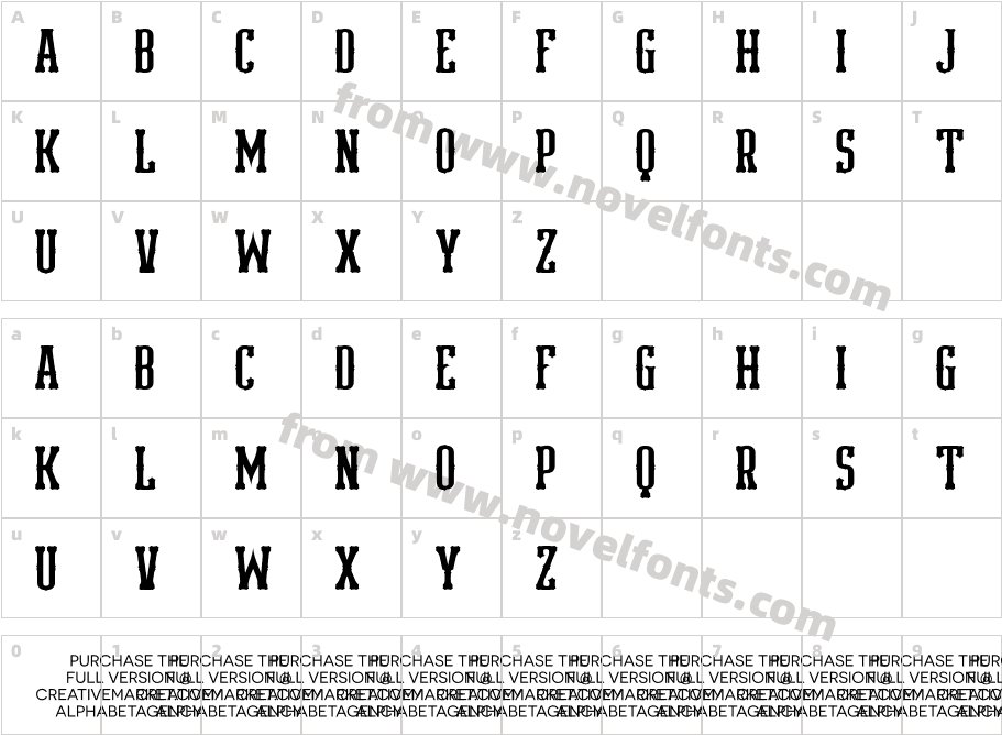 Homeplate DemoCharacter Map