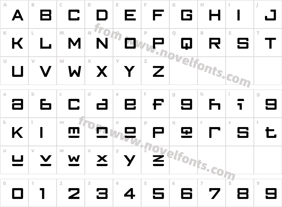 FFGothic TwoOneCharacter Map