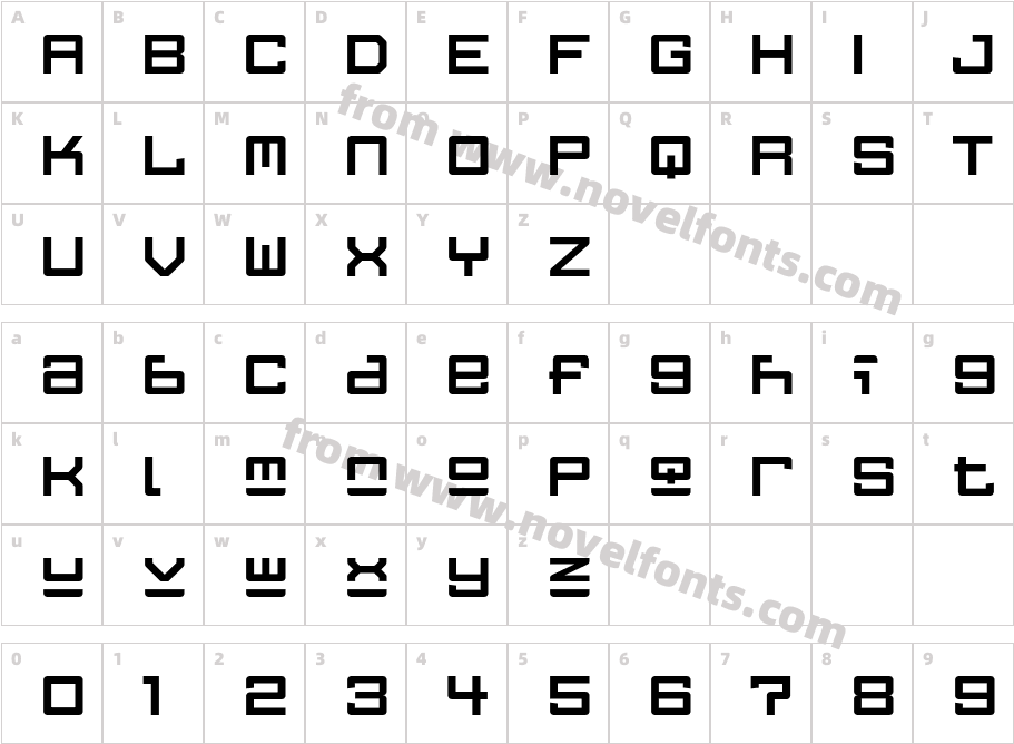 FFGothic-OneOneCharacter Map