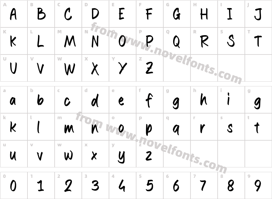 Hook FrancoCharacter Map