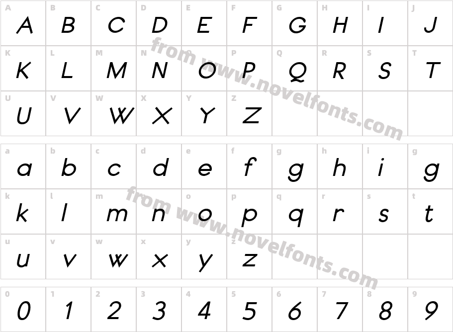 Hoppy-Bold-Italic_23085Character Map