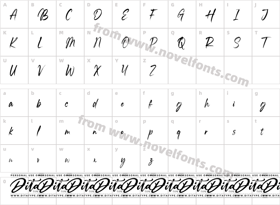 HostrangeCharacter Map