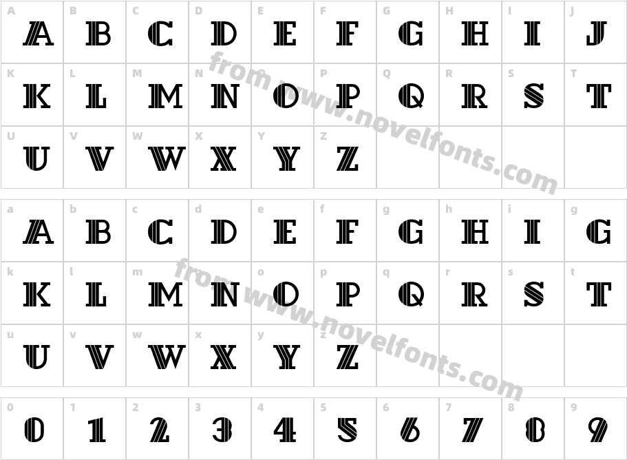 Hotel MNCharacter Map