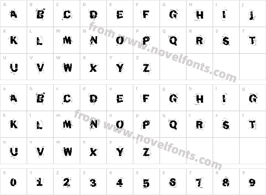 HousearrestCharacter Map