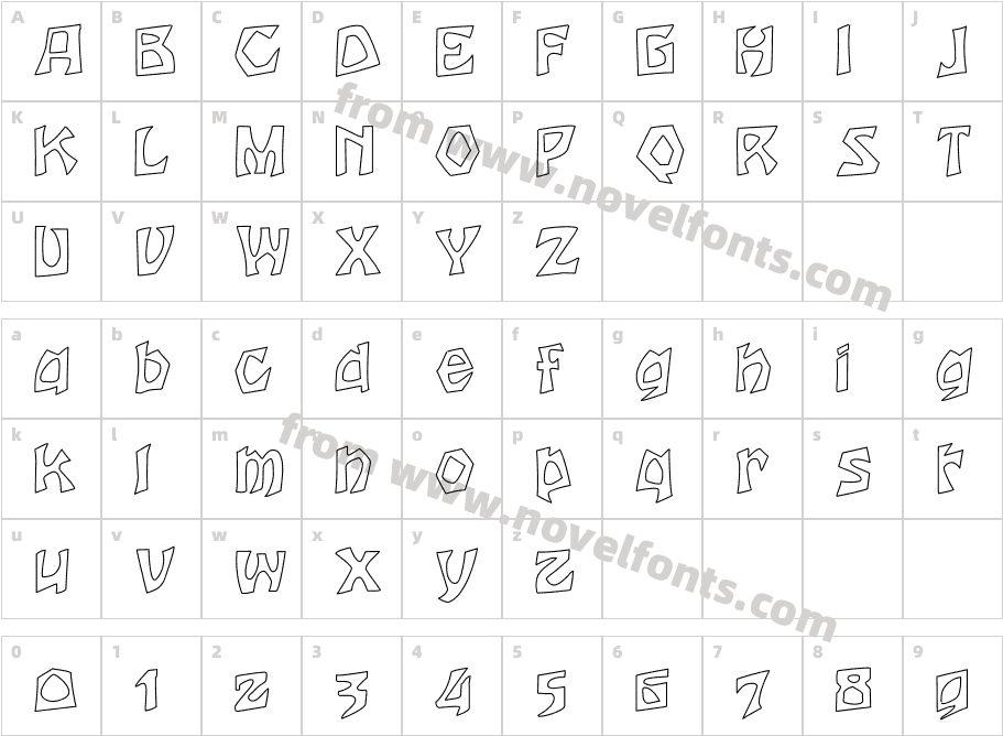 Houters-Normal HollowCharacter Map