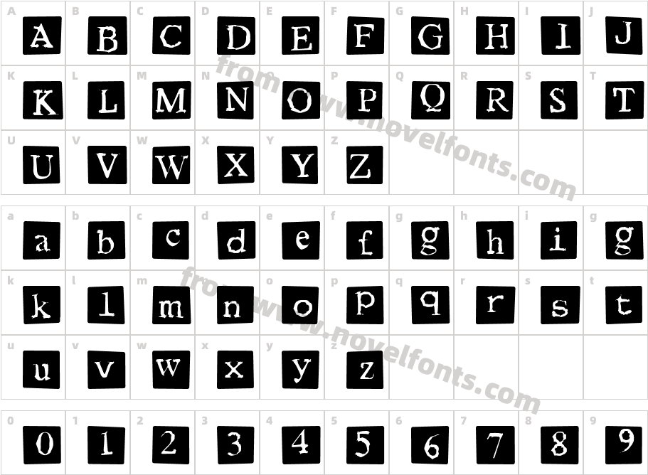 Human ConditionCharacter Map