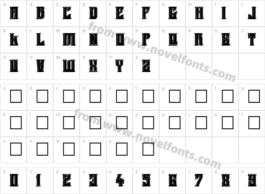 Hunter BlackCharacter Map