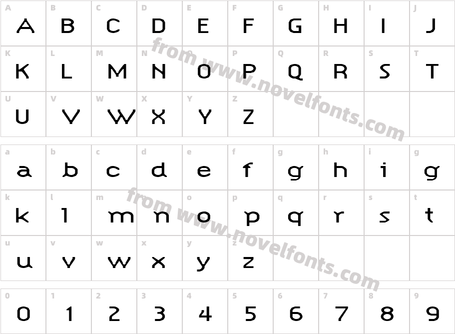 HypeStyleExtendedCharacter Map