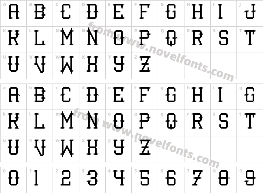 I-Shot-the-SerifCharacter Map