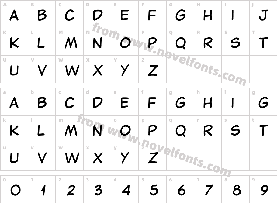 IBS CartooningCharacter Map