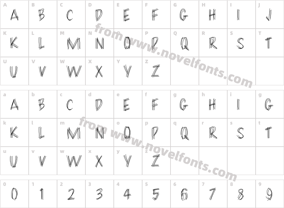 FILAMENTCharacter Map