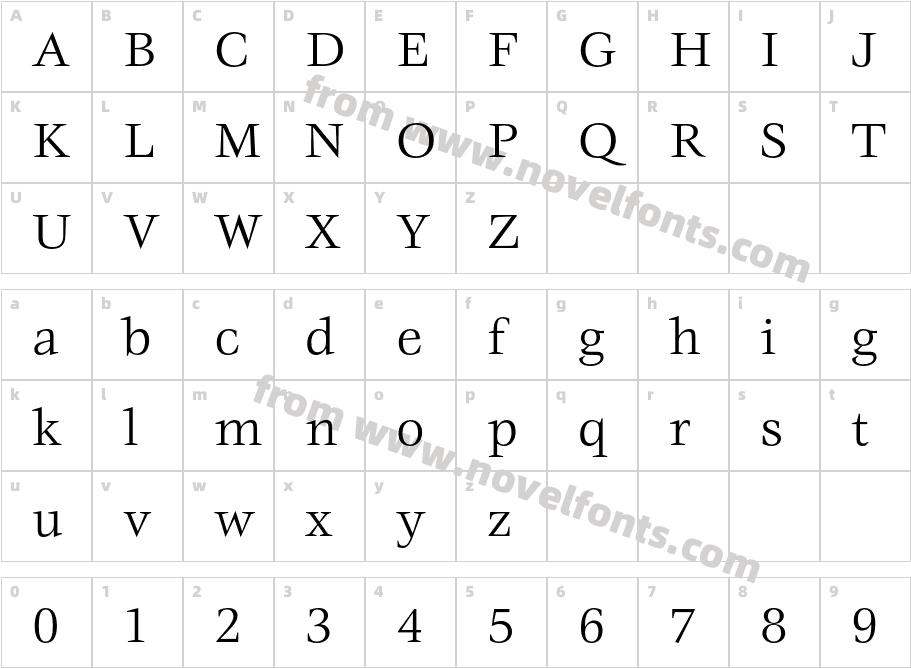 ITC-Veljovic-Std-Book_24842Character Map